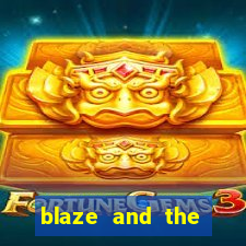 blaze and the monster machines logo font